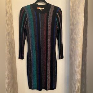 NWT- Ted Baker size 1 (Size 4 US) shimmery sweater party dress